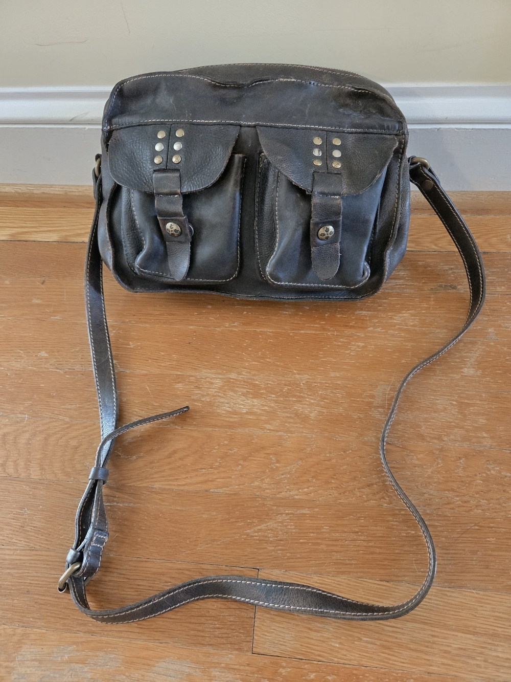 Patricia Nash Teramo Crossbody Brown